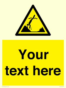 Custom Warning submerged objects